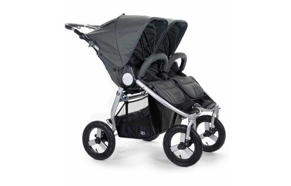 Bumbleride Indie Twin In Dawn Grey