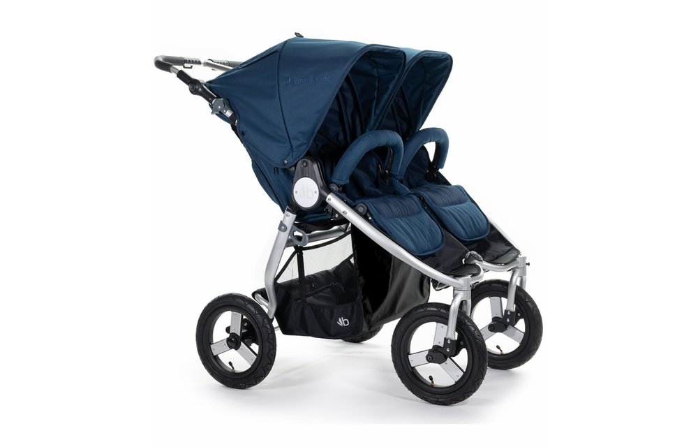 Bumbleride Indie Twin In Maritime Blue