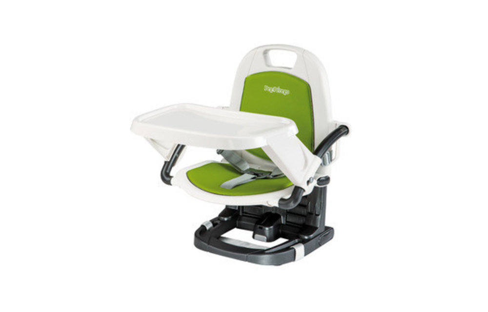 Peg Perego Rialto Booster Seat Highchair In Mela- Green