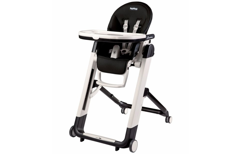 Peg Perego Prima Siesta High Chair In Licorice-Black