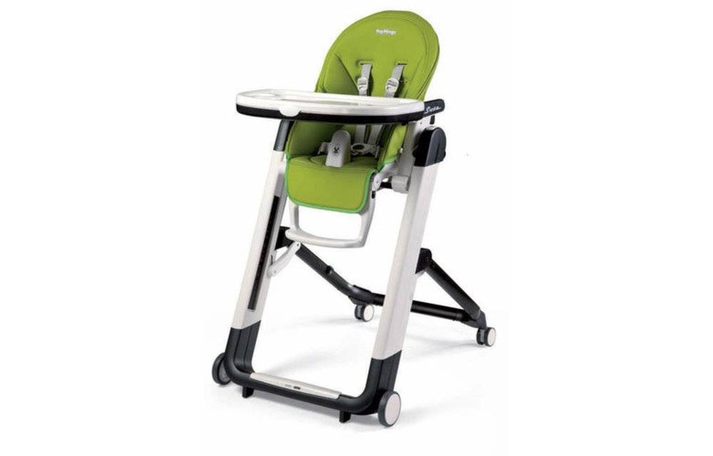 Peg Perego Prima Siesta High Chair In Mela -Apple Green