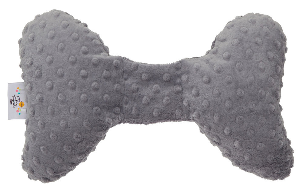 Baby Elephant Ears Luxe - Light Grey Dot