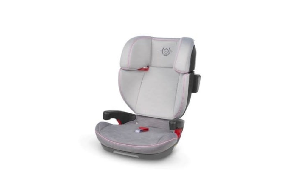 2020 Uppa Baby Alta Booster Car Seat In Sasha (Grey Melange With Pink Accent)