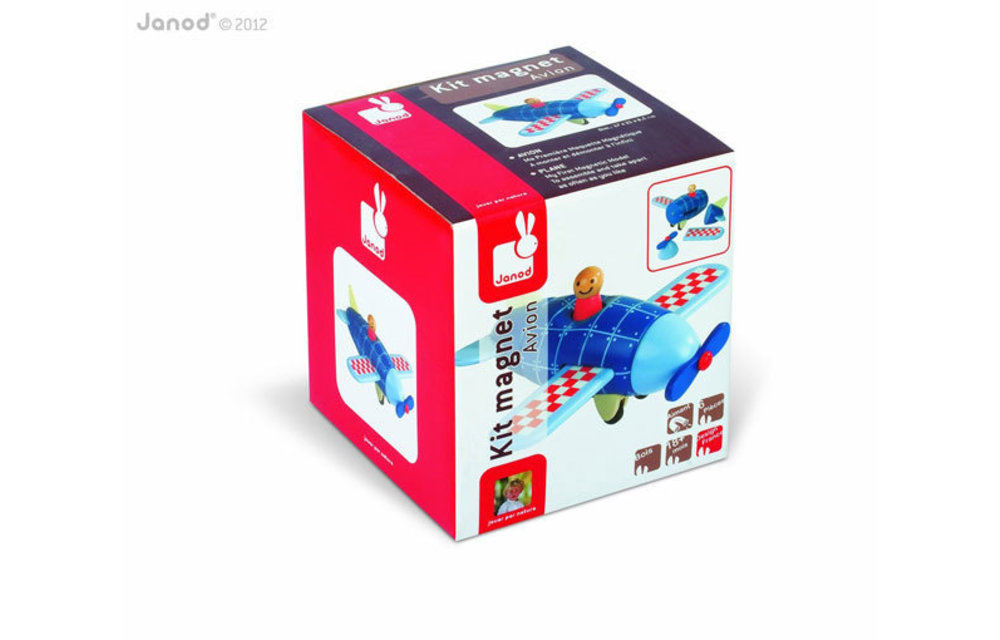 Janod Airplane Magnet Kit