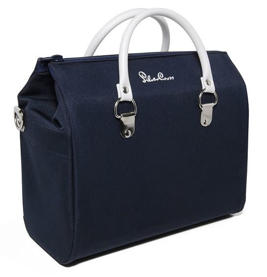silver cross changing bag blue