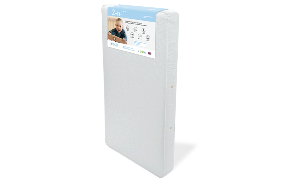 Colgate 2-N-1 Innerspring Crib Size Mattress