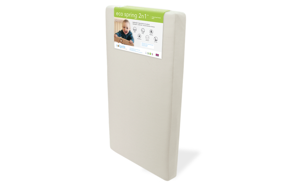 Colgate Eco-Spring 2-N-1 Crib Size Mattress