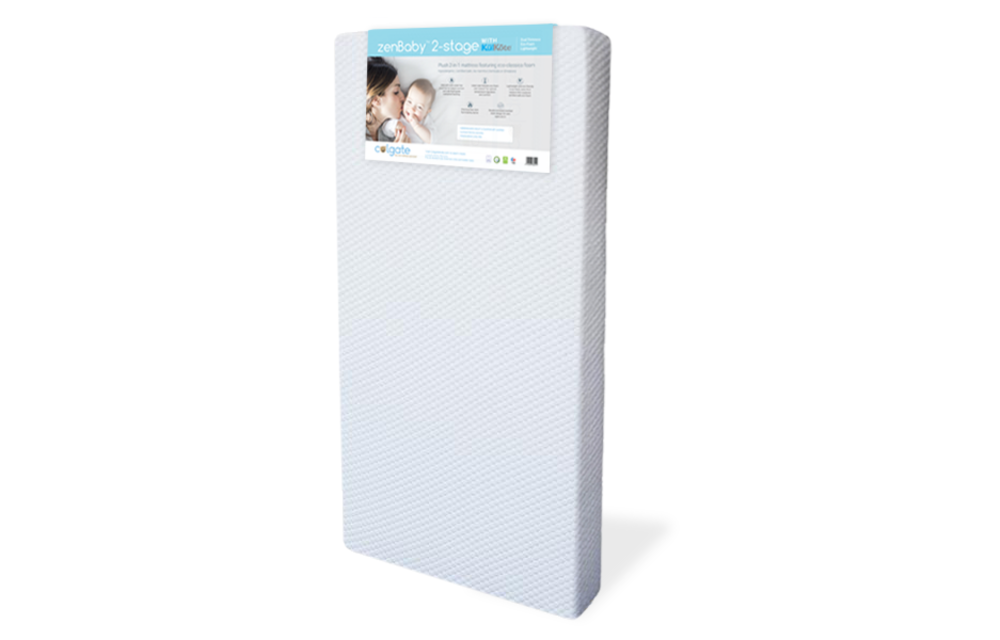 Colgate zenBaby 2-Stage Crib Mattress with KulKote