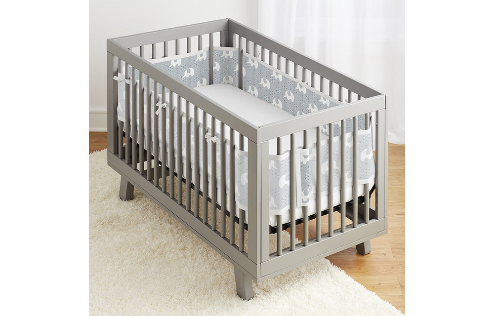 Breathable Baby Breathable Classic Peaceful Elephant Gray