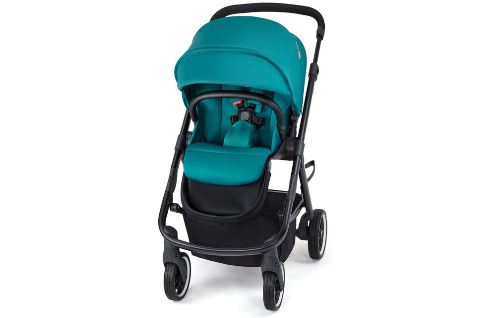 Diono Excurze Stroller In Black Turquoise