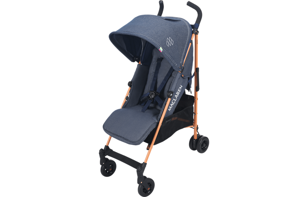 Maclaren Quest Stroller In Denim Indigo