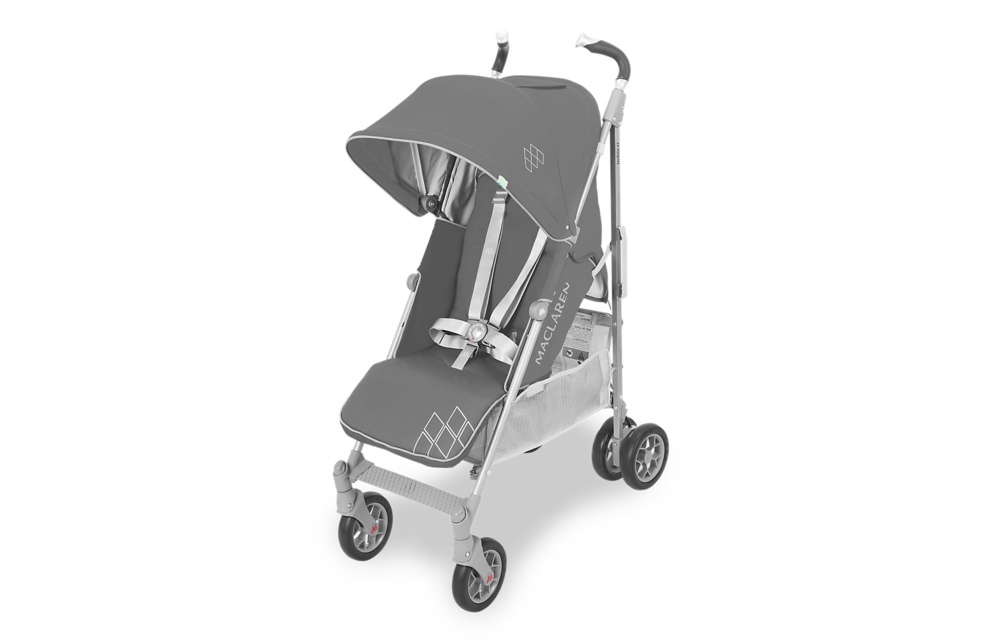 CLOSEOUT!! Maclaren Techno XT Stroller In Charcoal-Silver