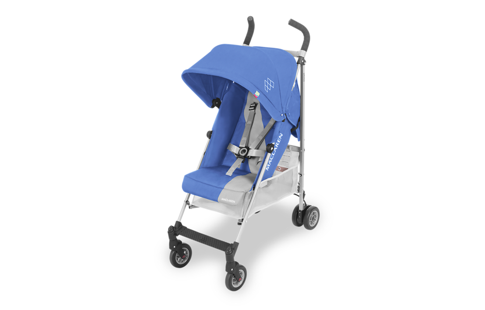 CLOSEOUT!! Maclaren Triumph Stroller In Marina- Silver