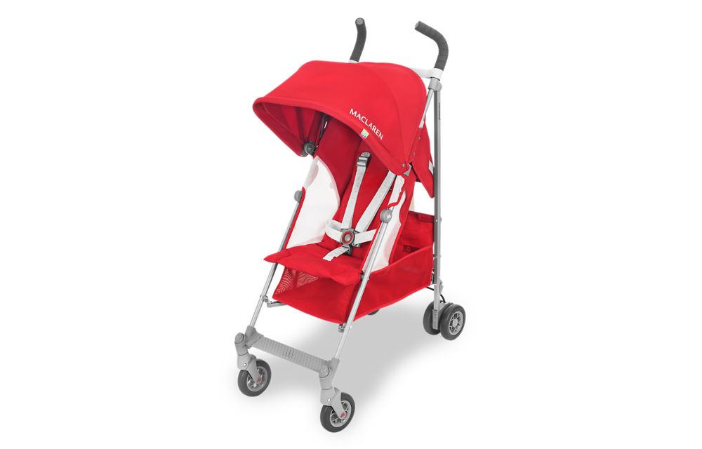 Maclaren Globetrotter Stroller In Cardinal-White