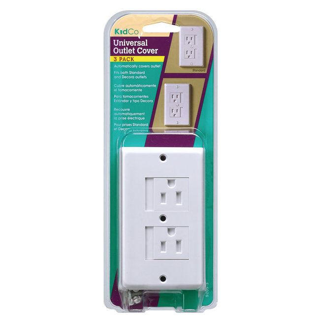 Kidco Universal Outlet Cover (Triple Pack)