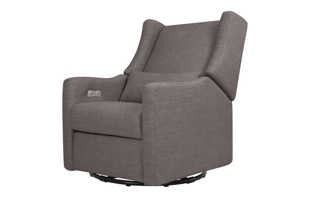 Baby Letto Kiwi Glider Recliner Grey Tweed