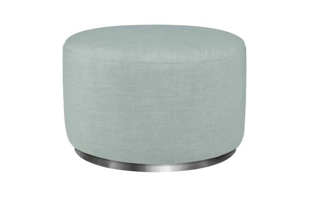 Baby Letto Tuba Ottoman In Seafoam