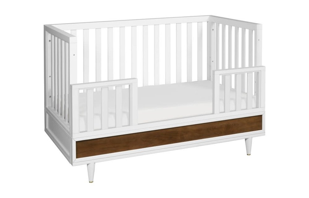 Baby Letto Eero 4-in-1 Convertible Crib with Toddler Bed Conversion Kit