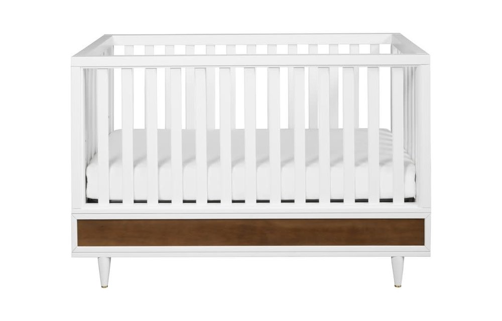 Baby Letto Eero 4-in-1 Convertible Crib with Toddler Bed Conversion Kit