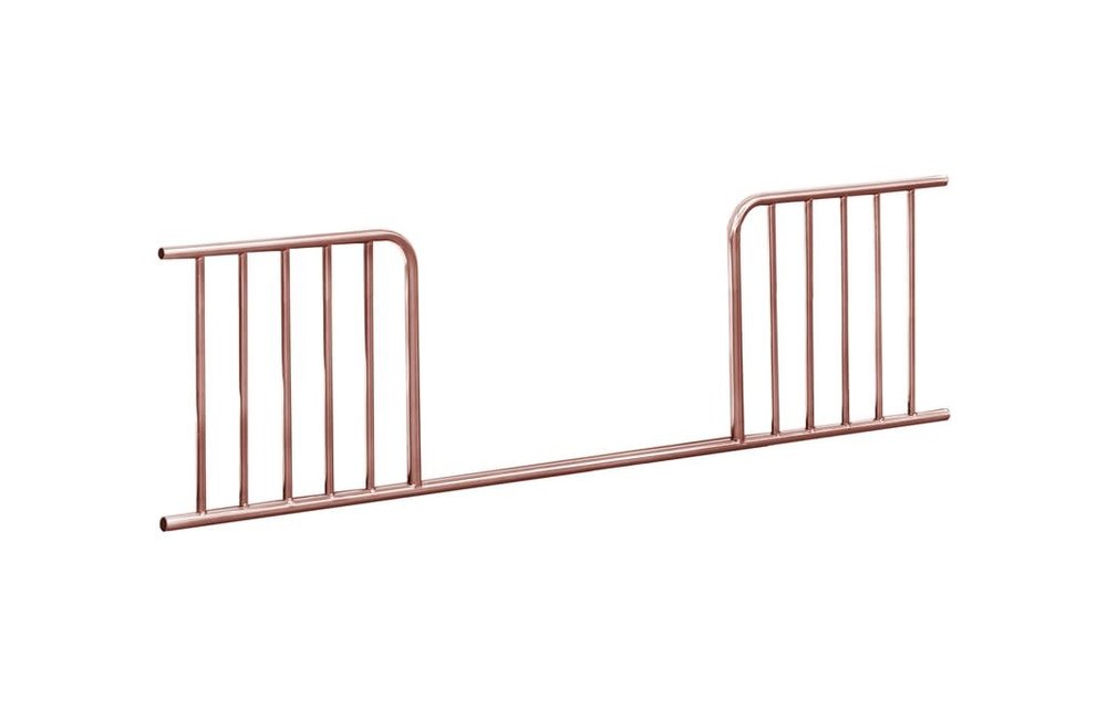 Baby Letto Jubilee Toddler Bed Conversion Kit for Jubilee in Pink Chrome