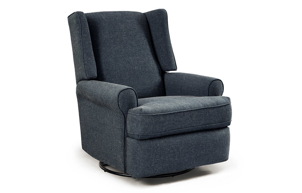 Best Chairs Story Time Logan Swivel Glider Recliner- Custom Design Your Own Color
