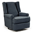 Best Chairs Story Time Logan Swivel Glider Recliner- Choose From Many Colors