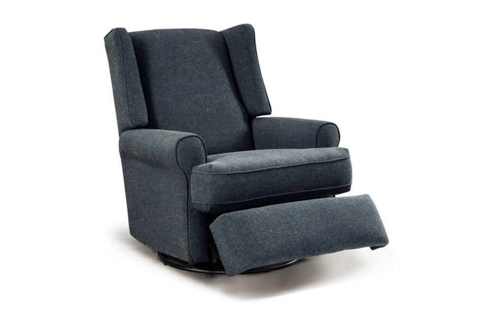 Best Chairs Story Time Logan Swivel Glider Recliner- Custom Design Your Own Color