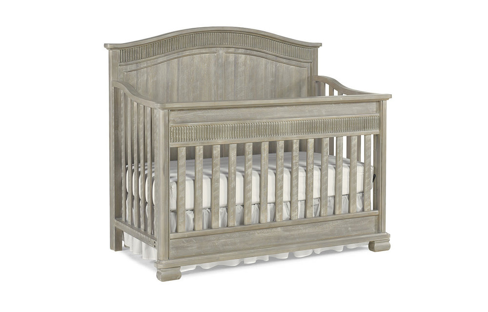 Dolce Babi Florenza Convertible Crib In Dove Grey