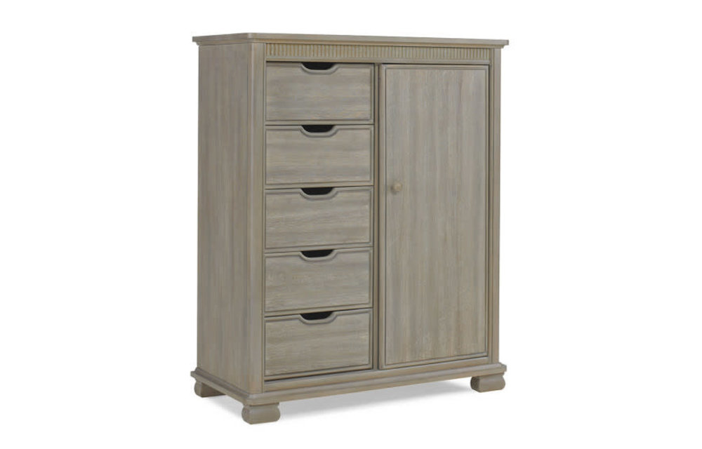 Dolce Babi Florenza Chifforobe In Dove Grey