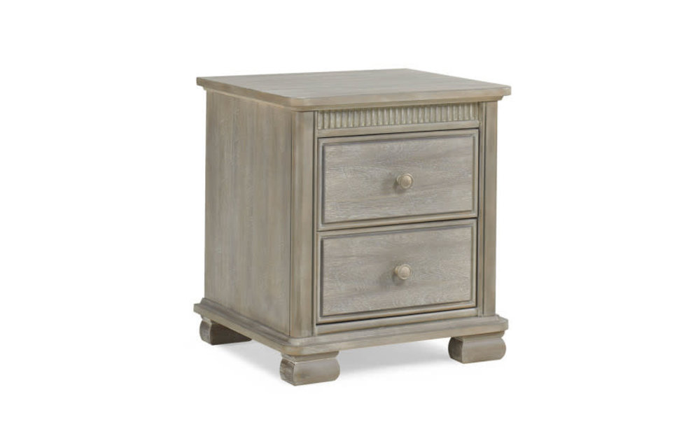 Dolce Babi Florenza Nightstand In Dove Grey