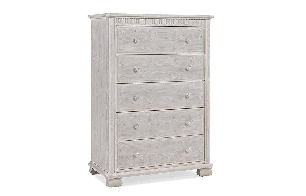 Dolce Babi Florenza 5 Drawer Dresser In Sugar Cane