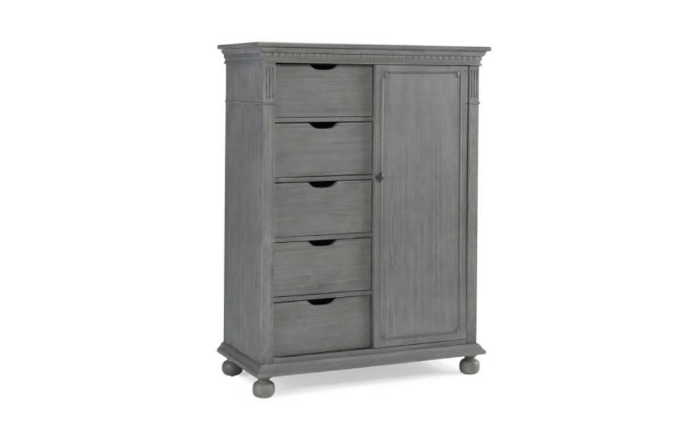 Dolce Babi Naples Chifforobe In Nantucket Grey