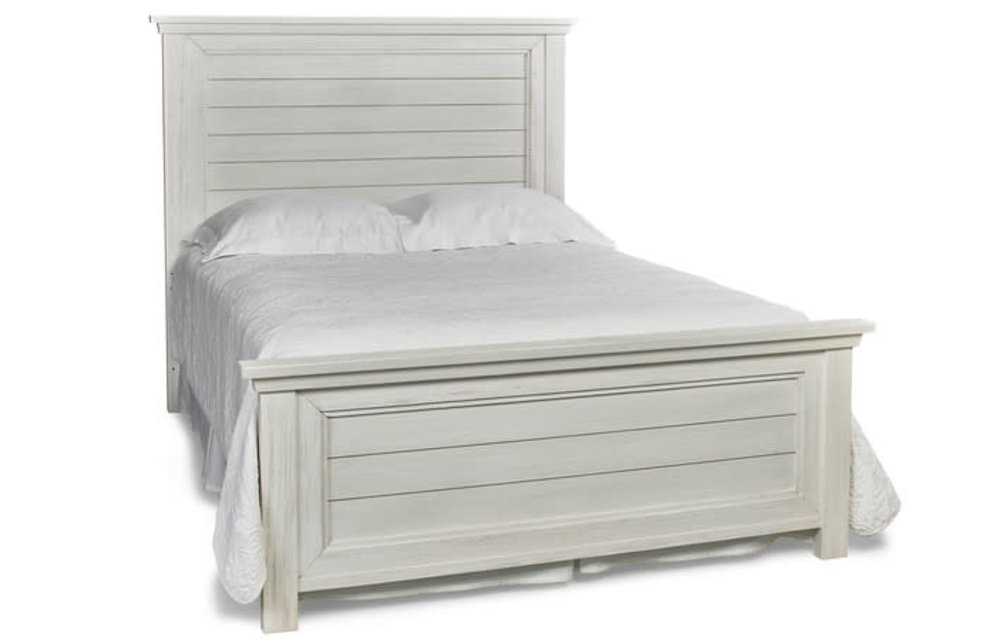 Dolce Babi Lucca Full Size Bed In Sea Shell White