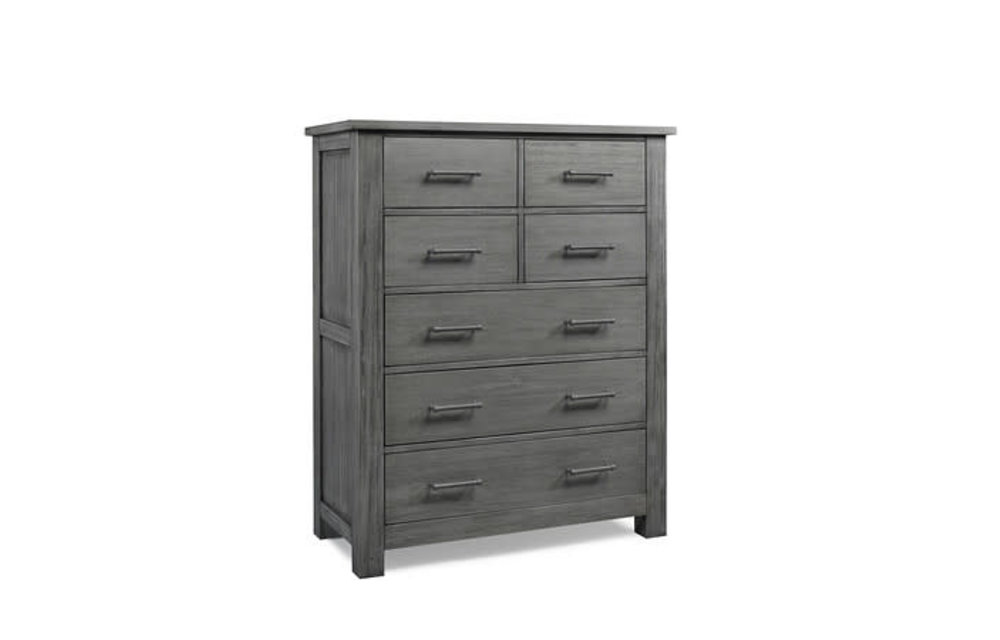 Dolce Babi Lucca 7 Drawer Chest - In Weathered Grey