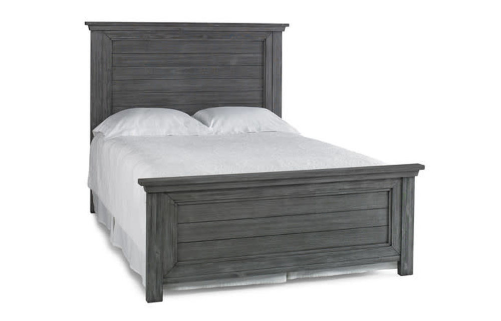 Dolce Babi Lucca Full Size Bed In Weathered Grey