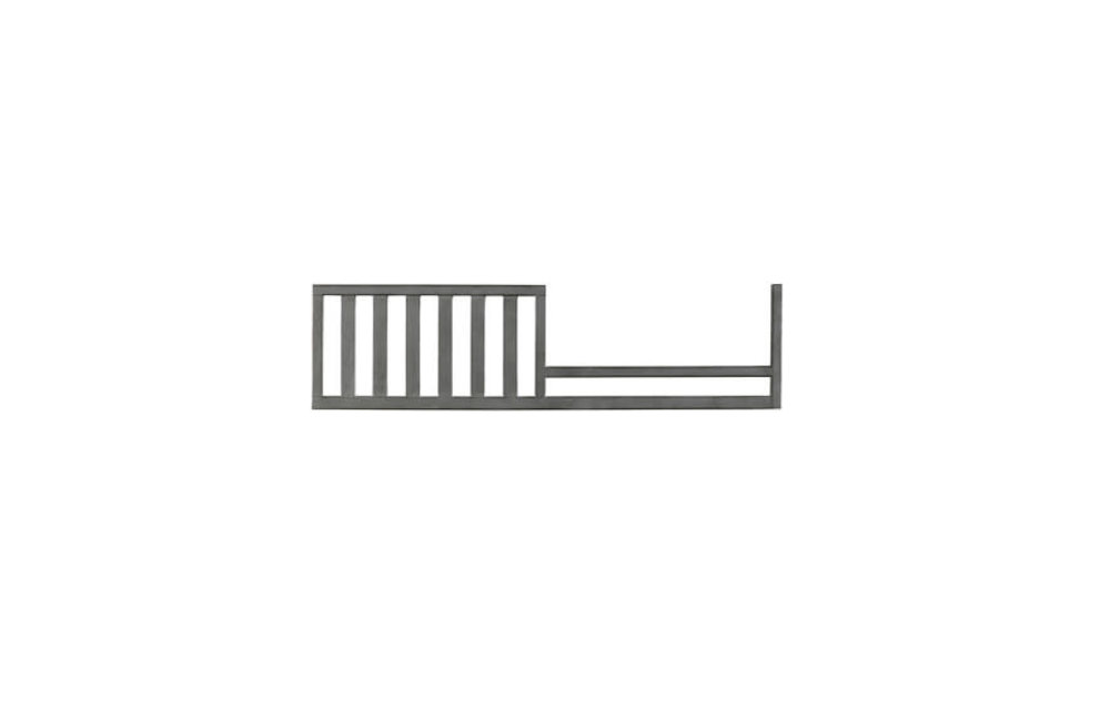 Dolce Babi Lucca Convertible Guard Rail In Weathered Grey