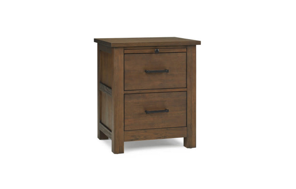 Dolce Babi Lucca Nightstand In Weathered Brown