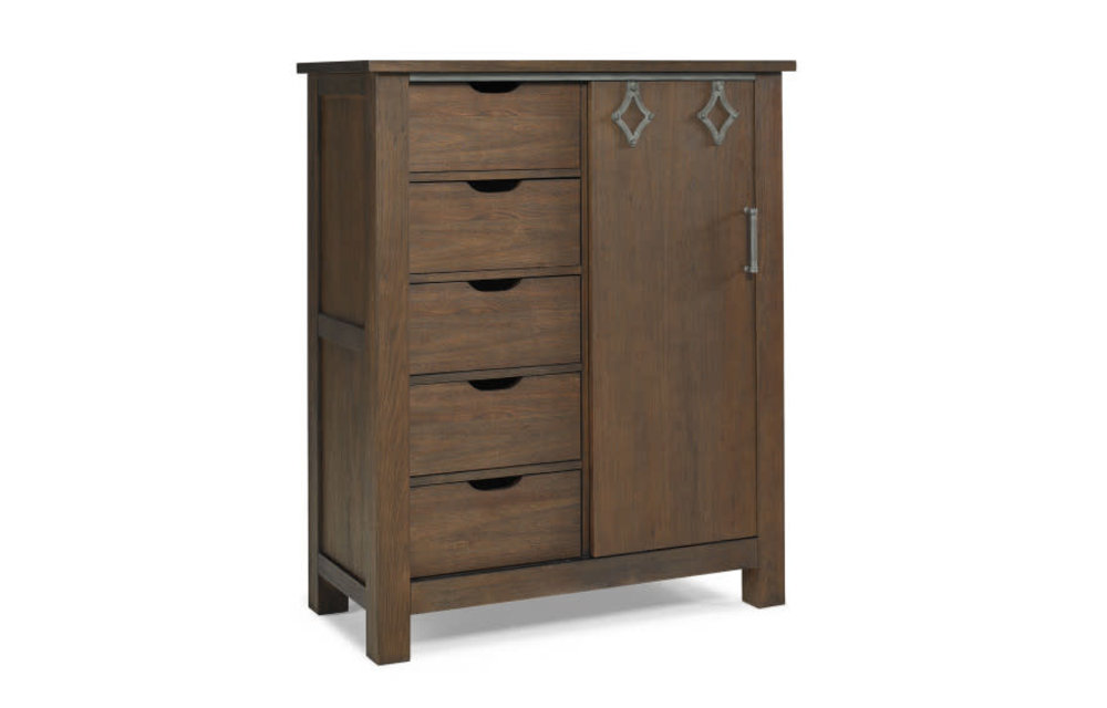 Dolce Babi Lucca Chifforobe In Weathered Brown