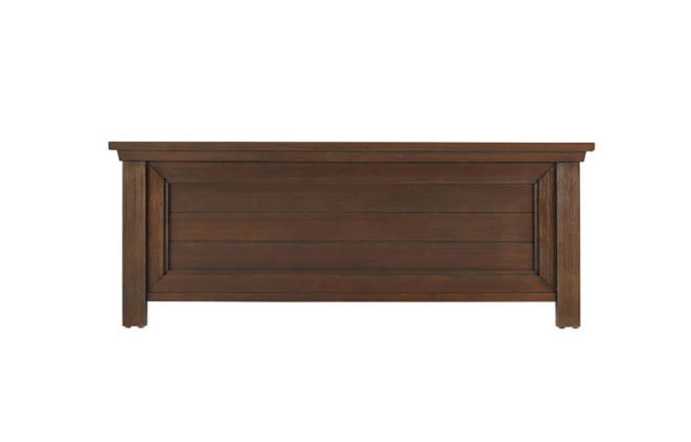 Dolce Babi Lucca Low Profile Footboard In Weathered Brown