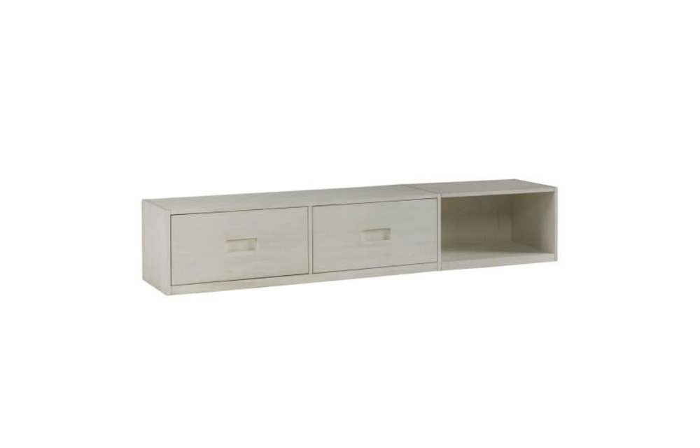 Dolce Babi Lucca Underbed Storage In Sea Shell White