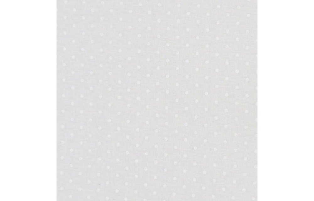 Royal Mark Crib Sheets 100% Cotton In White Dot