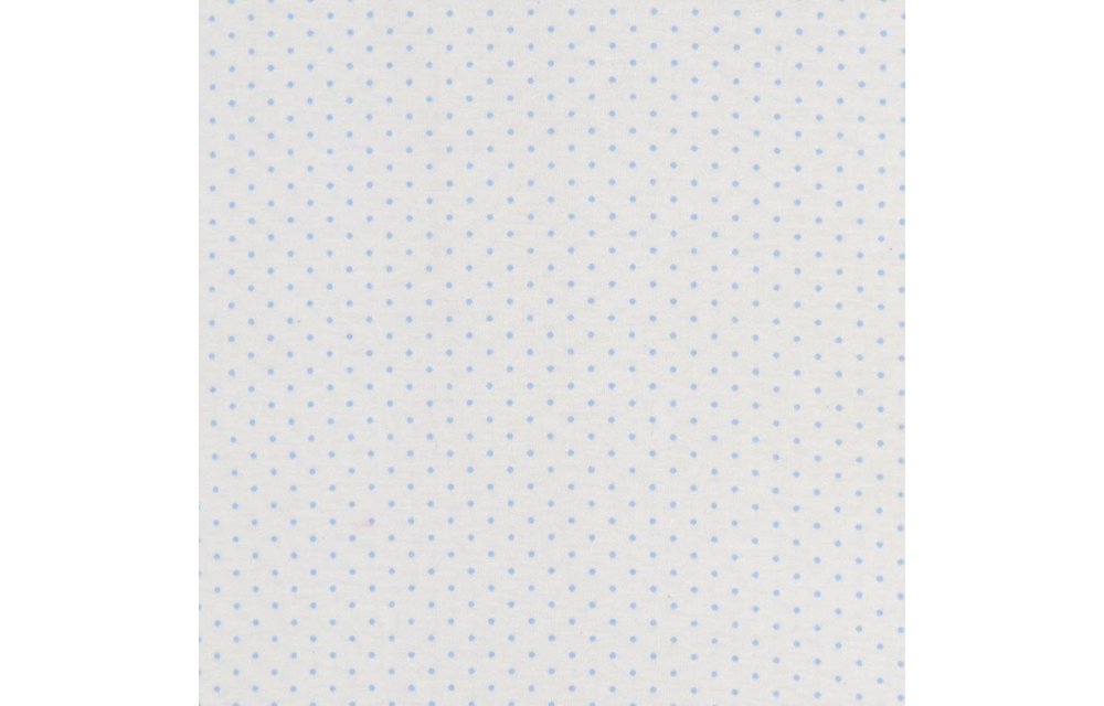 Royal Mark Bassinet Sheets 100% Cotton In Blue Dot