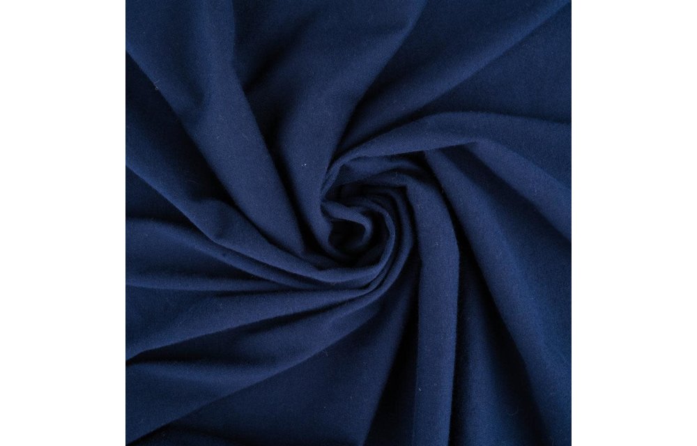 Royal Mark Crib Sheets Jersey Cotton In Navy Solid