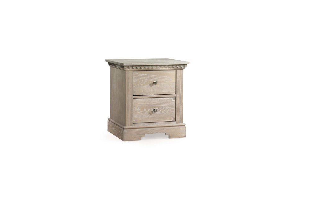 Natart Ithaca Nightstand In Sugar Cane