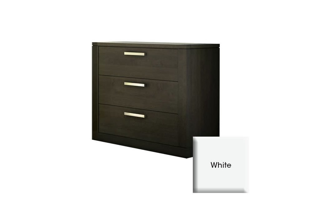 Nest Juvenile Milano 3 Drawer Dresser In White