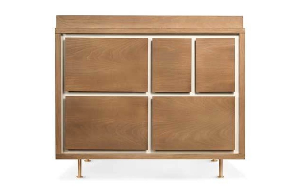 Nursery Works Novella 5 Drawer Dresser In Ash/Ivory Finish