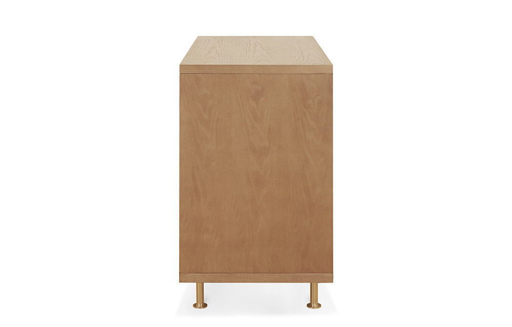 Nursery Works Novella Double 6 Drawer Dresser In Ash/Ivory Finish