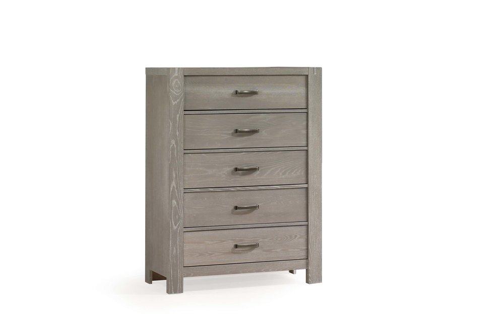 Natart Rustico 5 Drawer Dresser In Sugar Cane