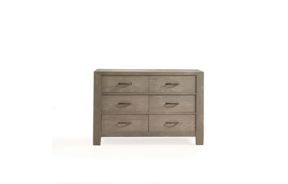 Natart Rustico Double Dresser In Sugar Cane