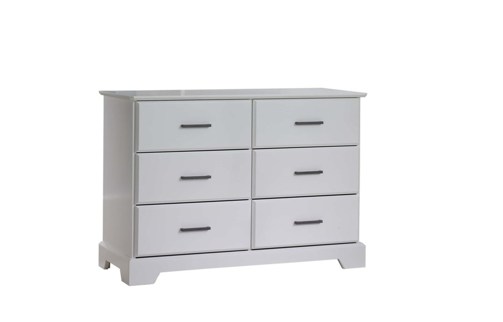 Natart Taylor Double Dresser In White